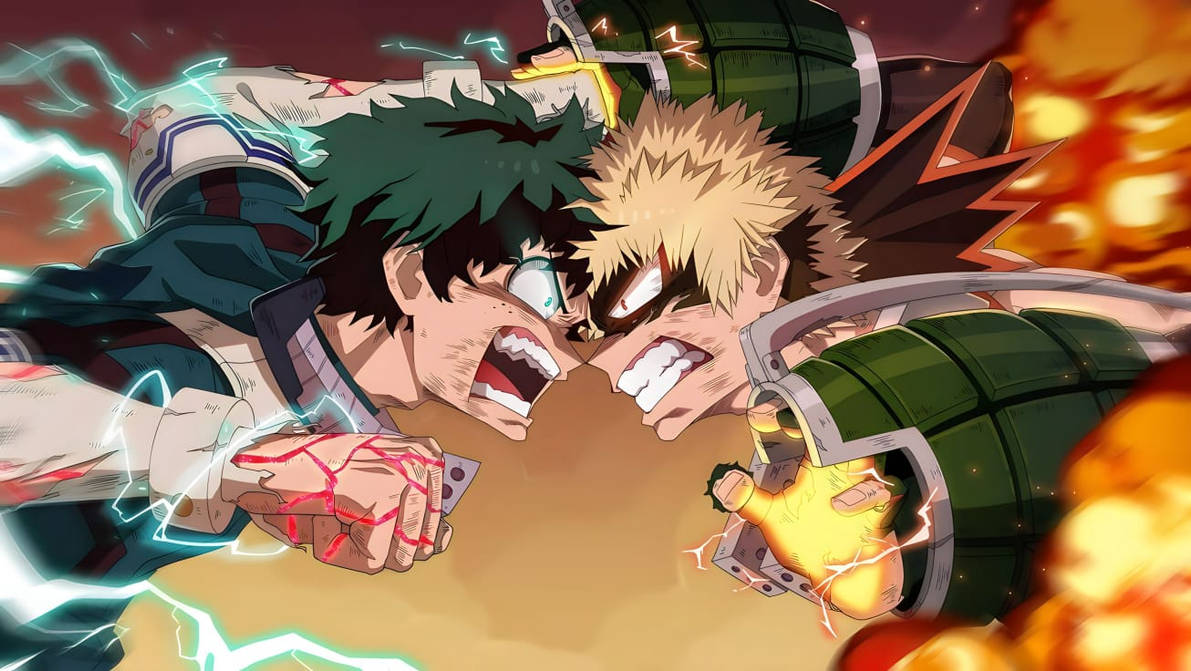  Os momentos mais marcantes da amizade entre Deku e Bakugo